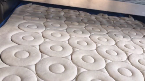 Mesa de corte para masa hojaldre-donas