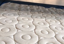 Mesa de corte para donas